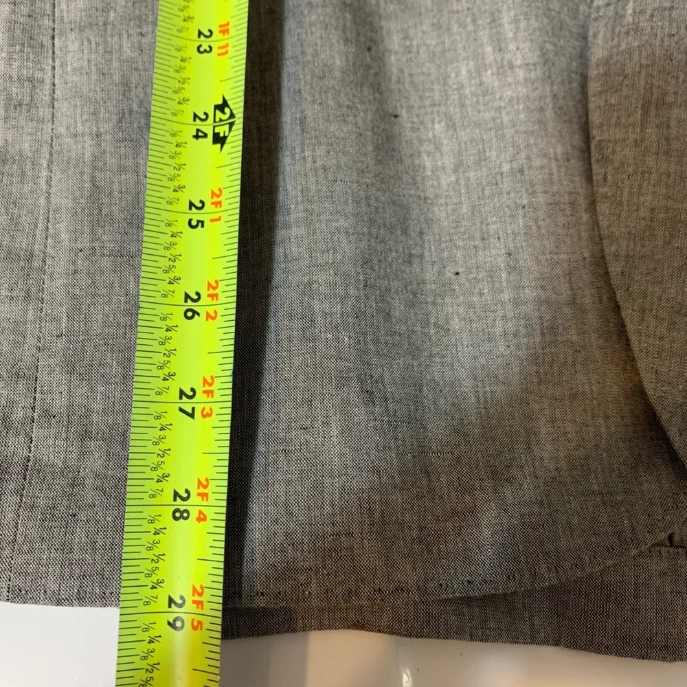 J.Crew Ludlow Blazer 36R Slim Gray Cotton Linen Somelos Sport Coat
